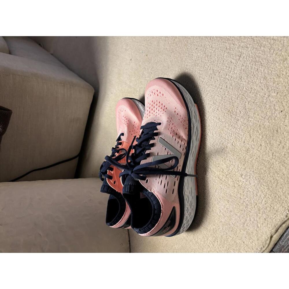 New Balance Pink and Navy Running Shoes